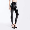 Legging Gainant Simili Cuir